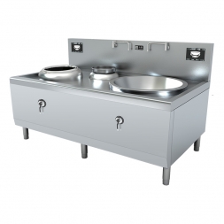 电磁一大一小连尾炉