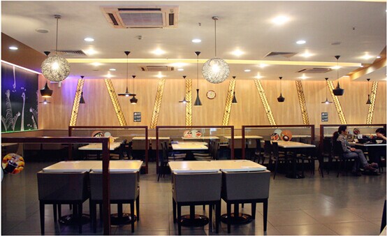 沁鑫商用电磁炉案例蒙自源-1